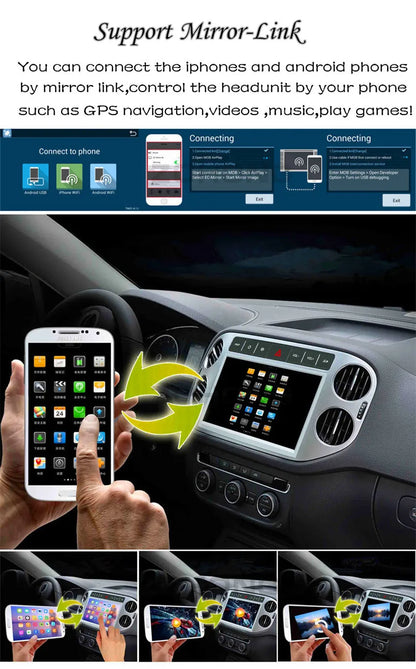 DSP Android Universal Smart Auto Multimedia Video Player Screen Autoradio GPS Navigation Head Unit Car Radio Stereo Carplay
