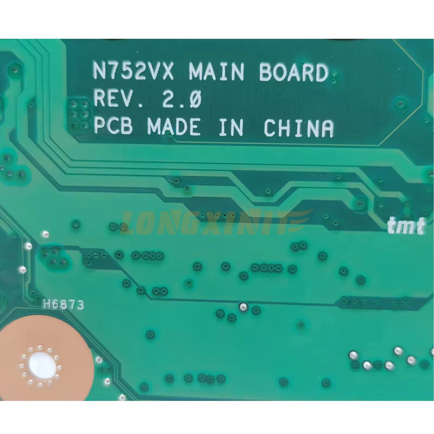 For is N752VX N752V N752VW N752VX Laptop Motherboard. I5-6300HQ I7-6700HQ GTX950M V2G/V4G.