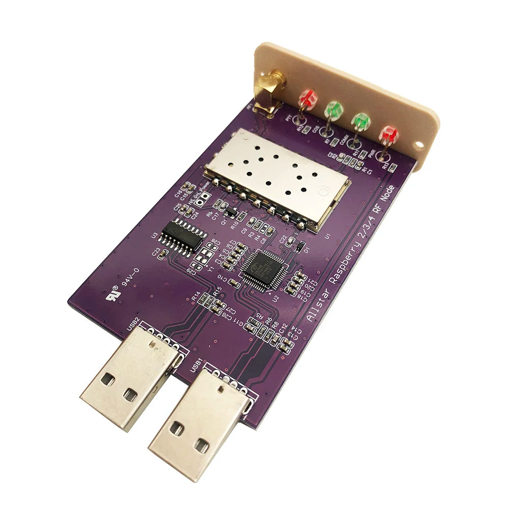 jumbospot SHARI SR110U SA818 Ham Allstar Radio hotspot  Interface Compatiblewith Raspberry Pi 2/3/4 hosted Allstar node UHF