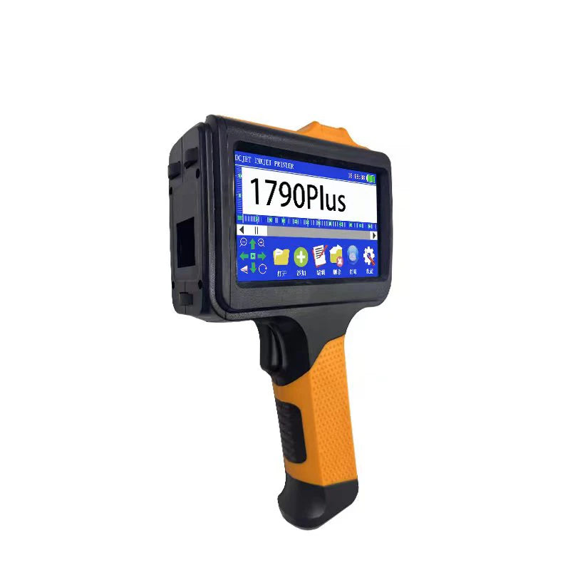 Handheld Mini Small Expiry Date Stamping Aluminum Plastic Paper Boxes Cans Inkjet Printing Machine