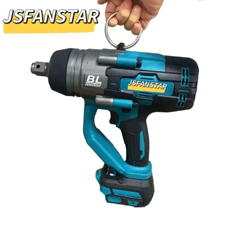 3000NM Rechargeable Large Battery Electric Impact Electric Wrench Battery Kit Professional