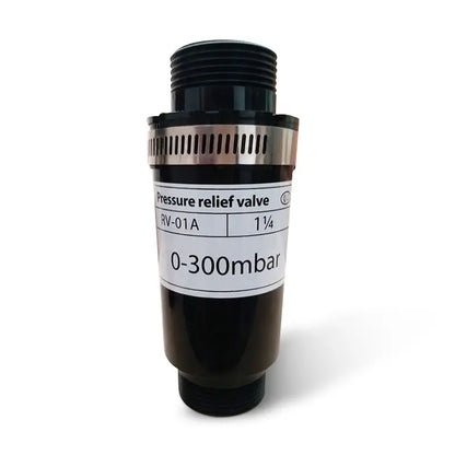 RV-01 Plastic Vacuum Pressure Relief Valve for Turbo Blowers by PDG ibma
