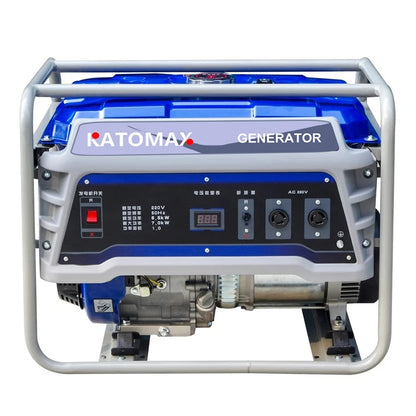 Katomax Gasoline Generator 8kw Portable 8kva Petrol Generator for Home Use Backup Power Supplier