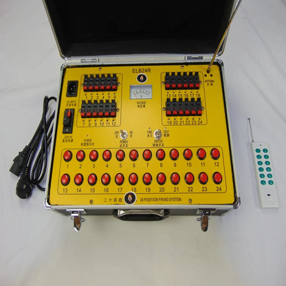 Remote Control Pyrotechnics Fireworks Firing System ELB24R Copper Wire Firecrackers System Electric for Cold Pyro Fountain