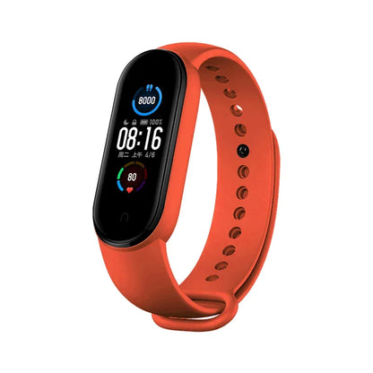 Colors Bracelet for Xiaomi Mi Band 7 6 5 Sport Strap Watch Silicone Wrist Strap For Xiaomi Mi band 5 6 Bracelet Miband 4 3 Strap