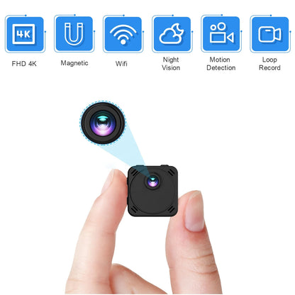 HD 1080P Security Micro Surveillance PIR Activated Wireless CCTV Sports Mini WiFi Camera