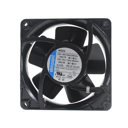 Ebmpapst 4650N 12038 230V 19w Axial Flow Fans High Temperature Resistant Cooling Fan for Industrial Equipment Cooling