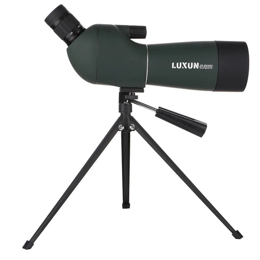20-60x60 Spotting ScopeTelescope Portable Travel Scope Monocular Telescope with Tripod Carrying Bag Birdwatch Hunting Monocular by PDG ibma