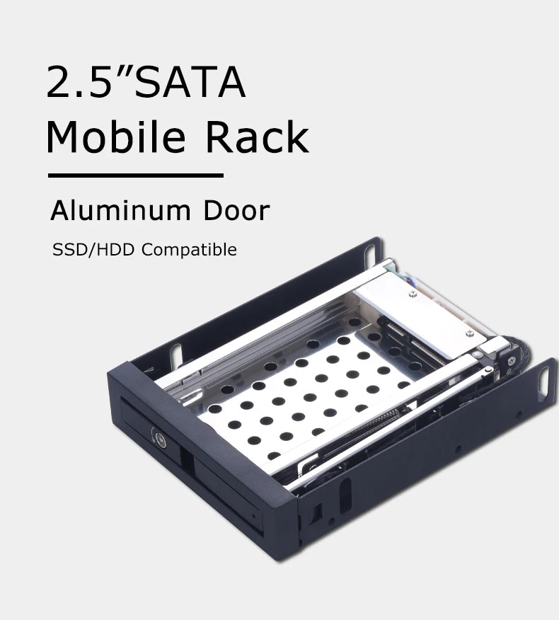 June Promotion Unestech 2.5inch SATA 6 Gbps Hdd/ssd Mobile Rack Hdd Box 3.5 Device Bay