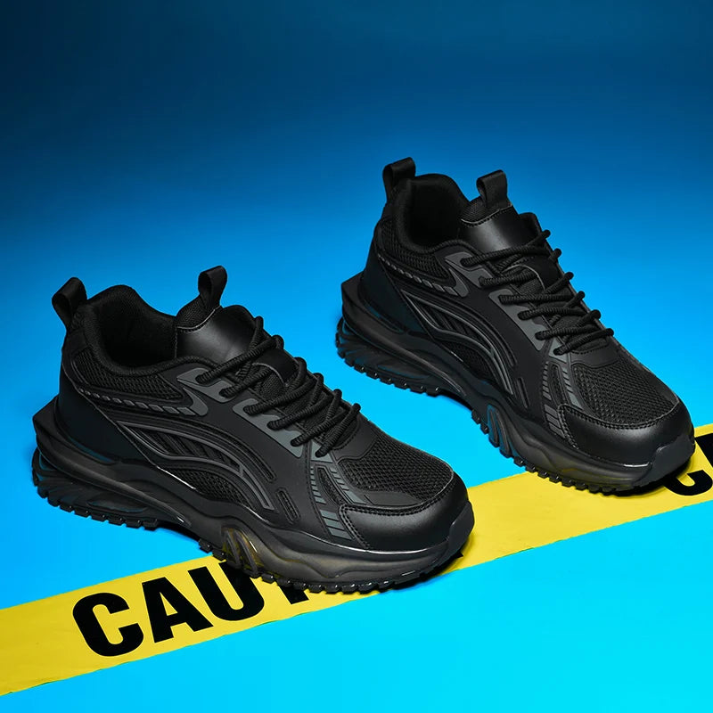 New Wholesale Large Size Men's Casual Shoes Walking Style Shoes Breathable Mesh Upper Lightweight EVA Soft Flexible Sole
