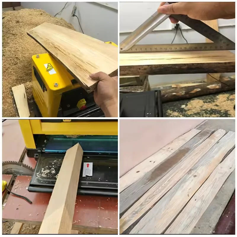High Efficiency Hot Sale Wood Planer Woodworking Combination Multi-purpose Wood Planer Thickness Machine Usa