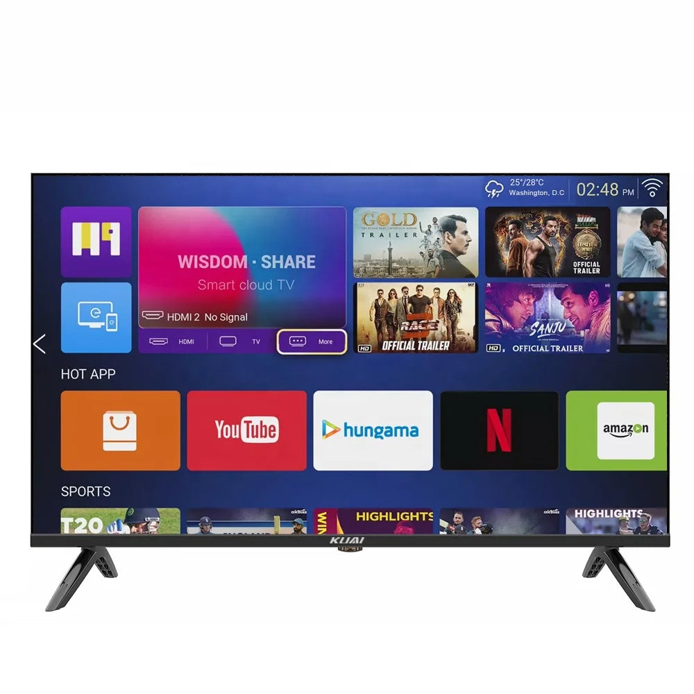 China Factory Direct Sales LED TV Backlight Televiseur Smart TV OEM 24-65" inch Television Android LED TV 32 inch