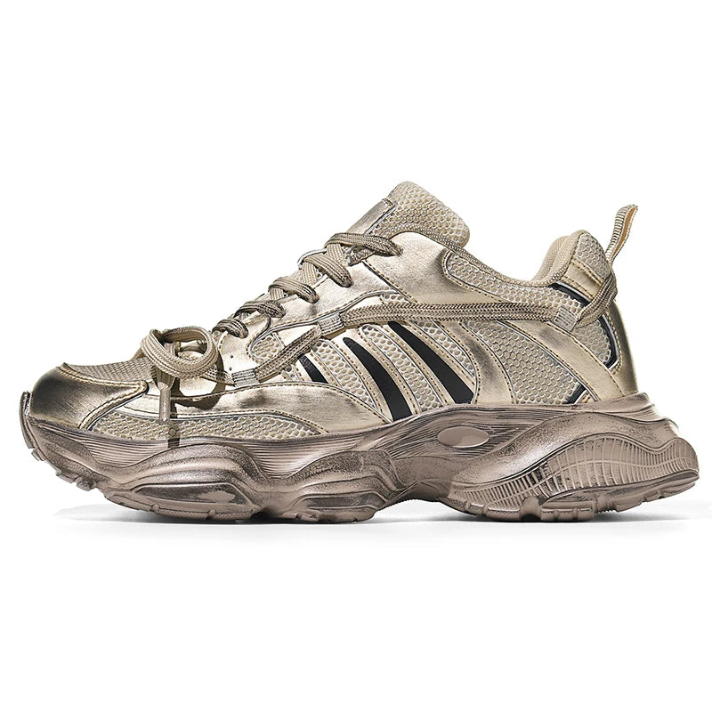 Latest Design Sports Shoes Women Retro Old School Chunky Shoes Men New Style 2024 Tennis Sneakers for Men Women