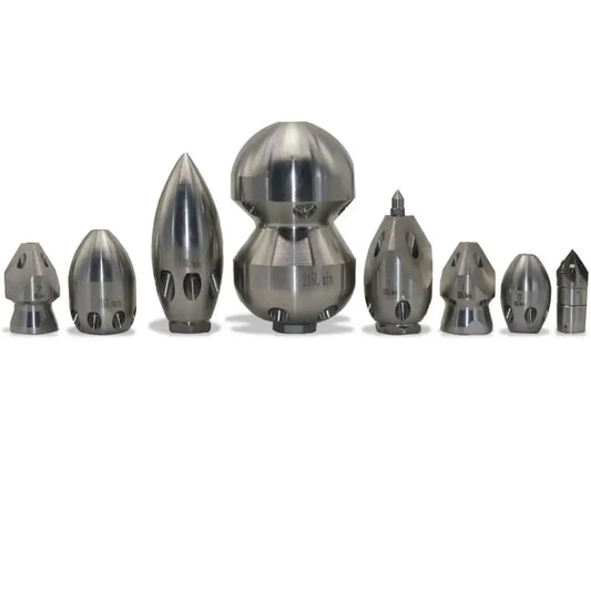 1/2 G1/2 High Pressure 8-Hole Nozzle Sewage Sludge Pipeline Flushing Gun Nozzle for Cleaning and Washing Tool Kit by PDG ibma