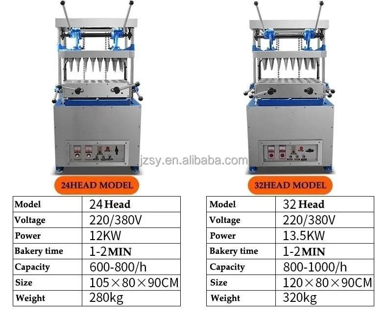 High Quality Wafers Biscuit Icecream Cone Maker Baking Line Machine Ice Cream Cone Making Machine Price