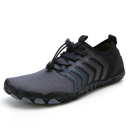 2027 NEW KJ Fly Knit Breathable Outdoor Beach Pool Walking Sports Trail Wading Water Shoes Non Slip Barefoot Running Shoes