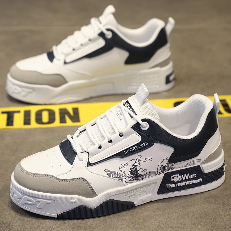 Y 39-44 the New Men's Fashionable Casual Sneakers Trend Thicksole Heightened Everyday Versatile Men's Shoes