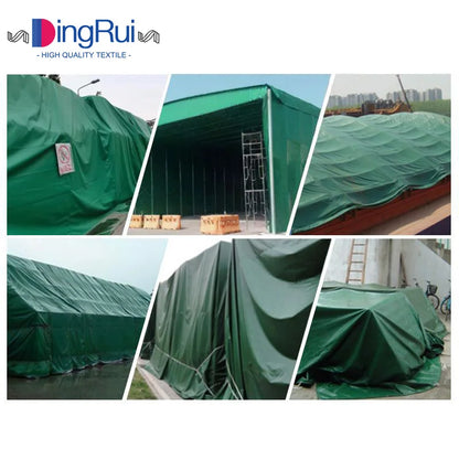 Tarpaulin Tarp Tarpaulin Plastic Pvc Waterproof Tent Fabric PVC Coated Woven Piece Tarps Heavy Duty Waterproof Clear Tarpaulin