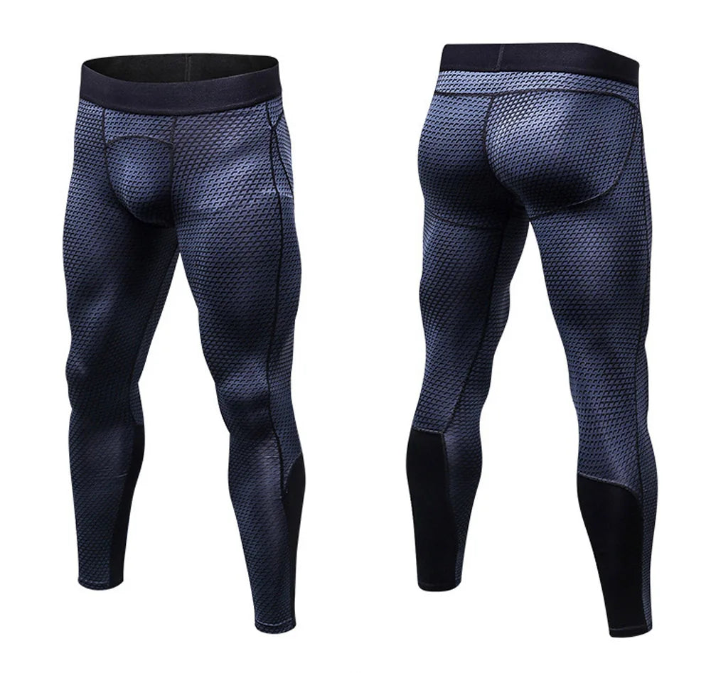 Men's Thermal Underwear Set MMA Tactics Leggings Solid Color Costume Compress Fitness Long Johns Men Winter Brands  Men