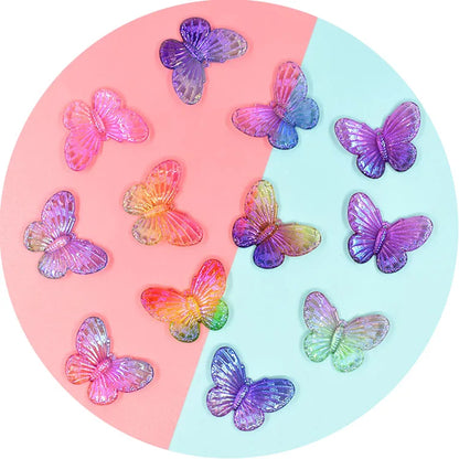 Acrylic Color Transparent Cute Children Play House Cartoon Resin Furniture Animal Decoration