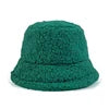 Personalized Color Unisex Fishing Caps Design Custom Furry Winter Fur Fuzzy Fisherman Cap Women Mens Bucket Hat