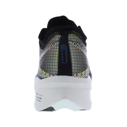361 Flame Mens Lace-Up Closed Toe Breathable Embroidered Sporty Running Shoes Size 8.5 Black EVA Midsole Rubber Outsole Mesh