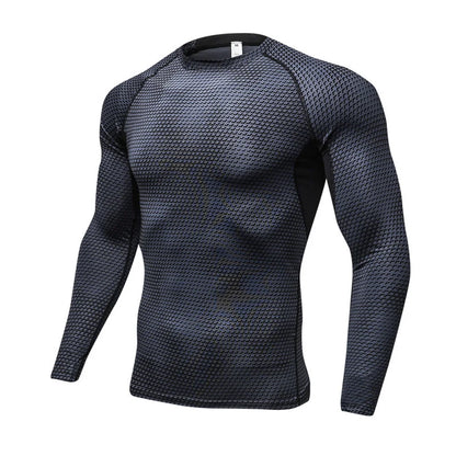 Men's Thermal Underwear Set MMA Tactics Leggings Solid Color Costume Compress Fitness Long Johns Men Winter Brands  Men