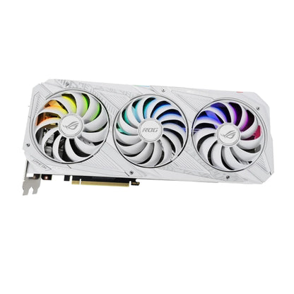 Used ASU'S ROG Strix GeForce RTX 3080 OC WHITE V2 Gaming Graphics Card with 10GB GDDR6X 320-bit Memory