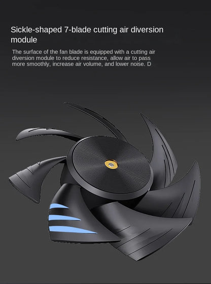 TEUCER T20 Industrial Grade 12V 4Pin 2500RPM PC Case Radiator Fan Ball Bearing High Wind Pressure Cooling Fans S-FDB
