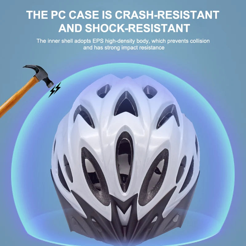 Professional Safety Unisex Dual Sport MTB Mountain Bike Helmet New Model Certified Bicycle Road Bike Helmet with Cat Pattern