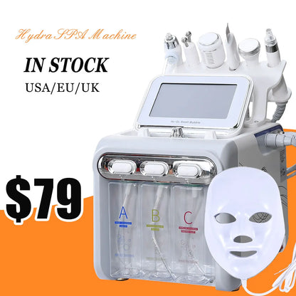 Salon Beauty Equipment Skin Hydra Skin Facial Dermabrasion Hydrofacial  H2o2 Deep Clean Hydrodermabrasion Machine