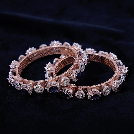 14K Rose Gold Oval Cut Diamond Pacheli Bangle 10.74 CT Lab Grown EF Color VS Purity Rhodium Plated Women's Timeless IGI by PDG ibma