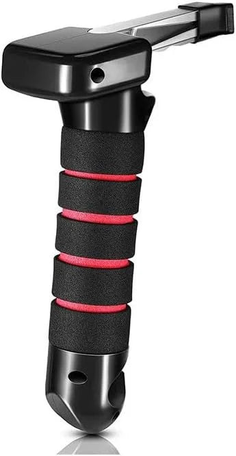 Elderly Car Handle Assist Emergency Tool Kit with Seat Belt Cutter Window Breaker Rechargeable LED Flashlight