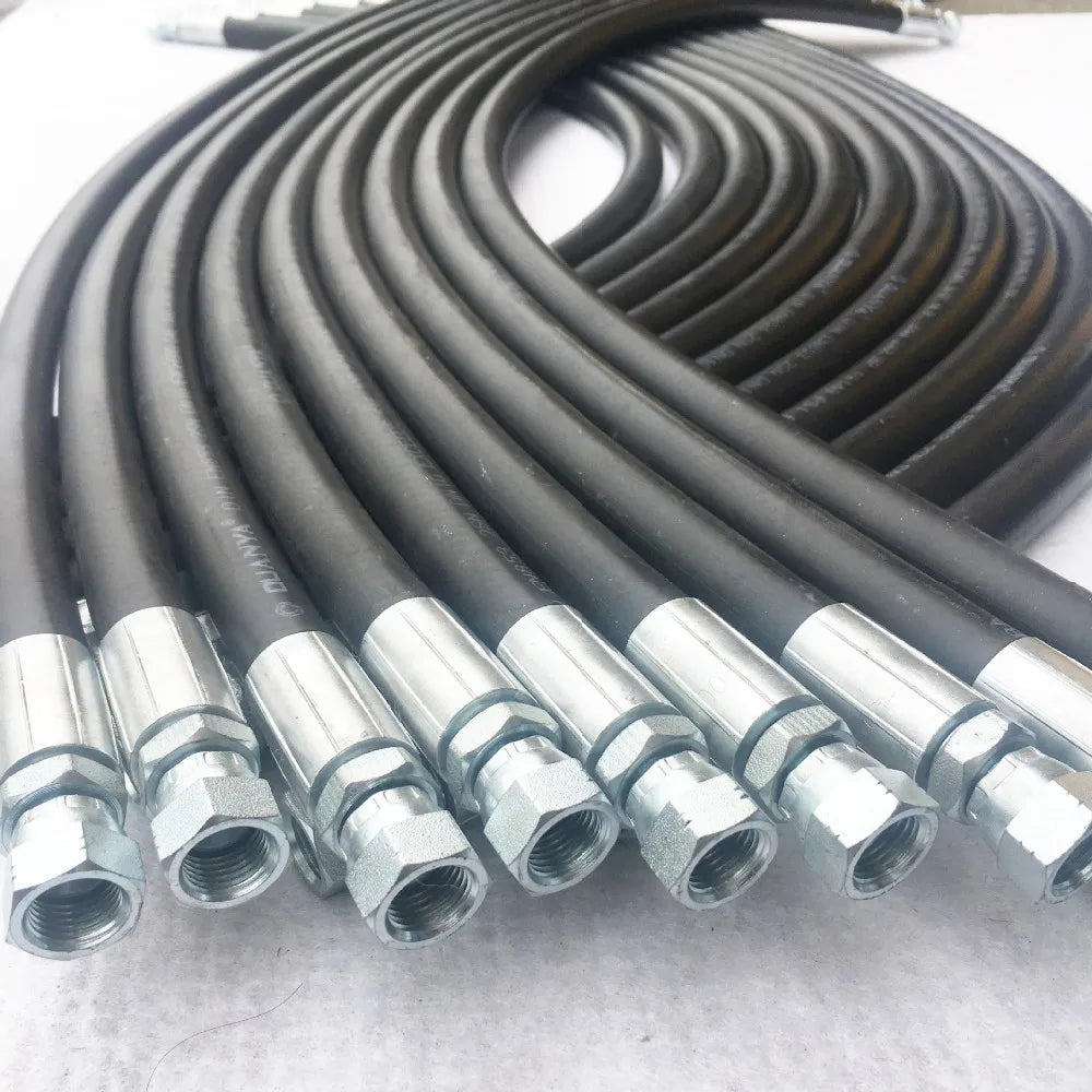 Best Quality Flexible Vacuum Cleaner Hydraulic Rubber Hose Assembly Vapor Recovery Grease Gun Hose Custom Cutting Processing