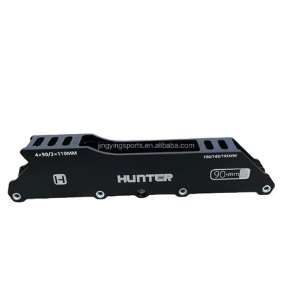 Aluminum 4 Wheels 3 Big Wheels Switched Roller Shoes Speed Inline Alu Alloy Frame