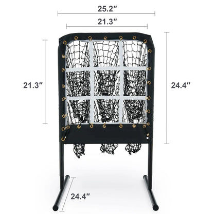 China Manufactured 9-Pocket Baseball Pitching Net for Practice Training Equipment