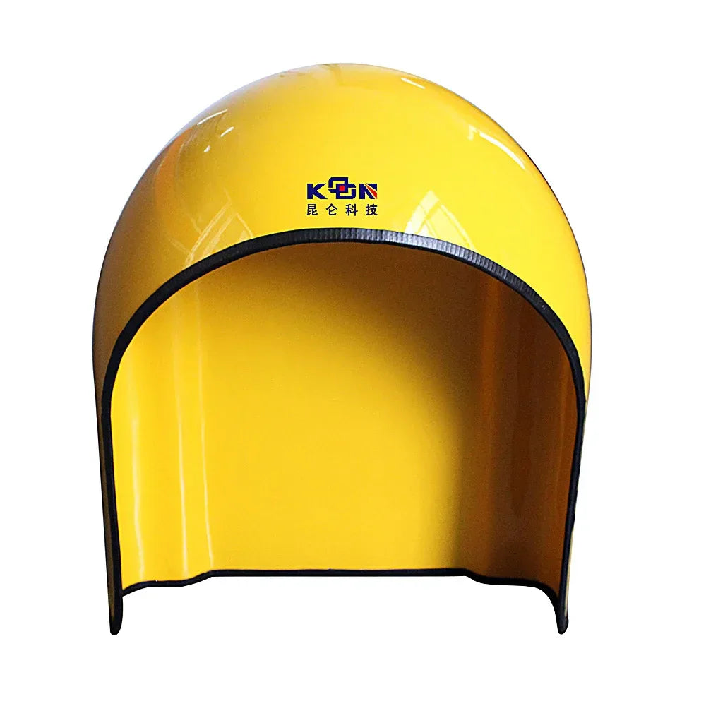 Industrial Use Yellow Glass Fiber Reinforced Plastic Mold External Anti-Noise Telephone Hood 18-23dB Noise Reduction Extremely