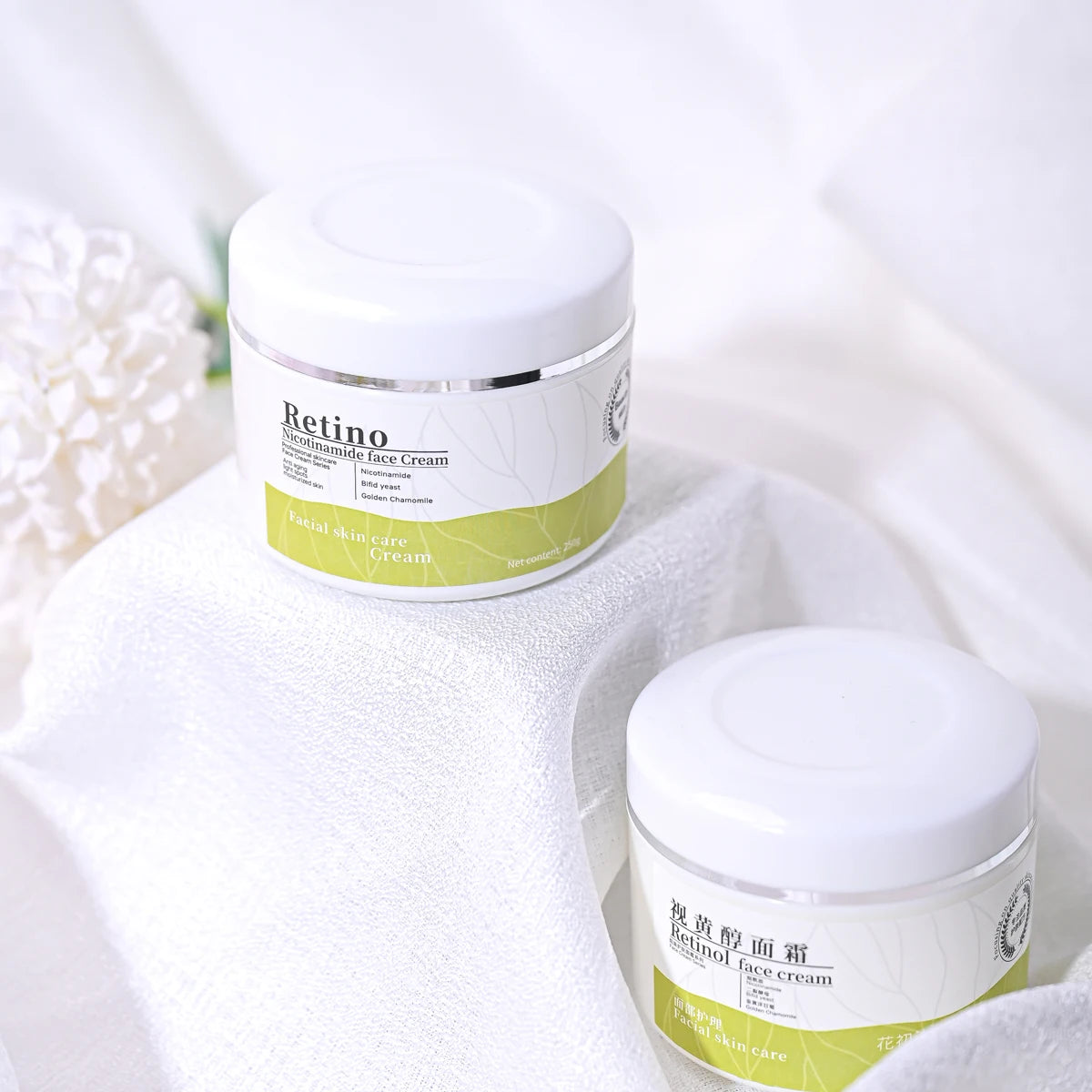 Anti-Aging Retinol  Anti Wrinkle Nicotinamide Whiten Face Cream Reduce Fine Lines Tighten and Whiten the Skin Facial Cream