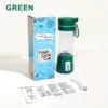 Customized Color Logo Presser Small Personal Electric Usb Mini Machine Portable Fruits Glass Blender Portable Juicer