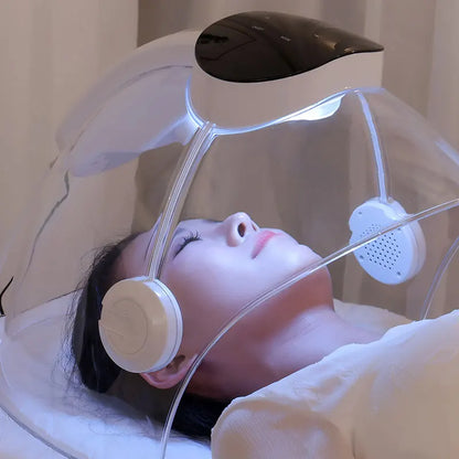 Oxygene Dome Beauty Spa Skin Rejuvenation Oxygen Jet Therapy Facial Mask Machine Oxygen Facial Whitening Dome O2toderm Jet Peel