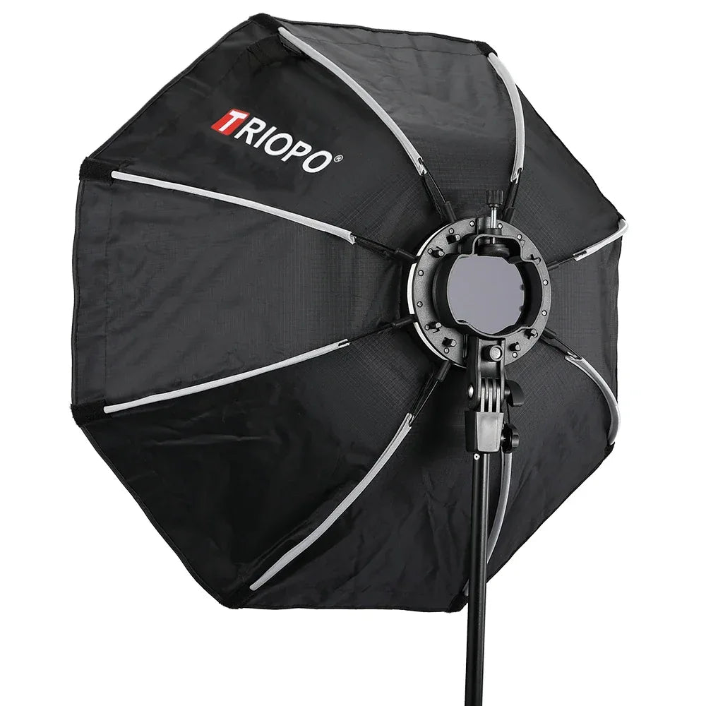TRIOPO Newest KX 65CM Softbox Octagon Umbrella Light Box For Godox AD200 V1 Speedlite Flash Light Photography Studio Accessories