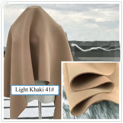 Stretch Spandex Knit Space Cotton Fabric Air Layer for Baseball Jacket Skirt Sewing DIY Face Mask Per Half Meter