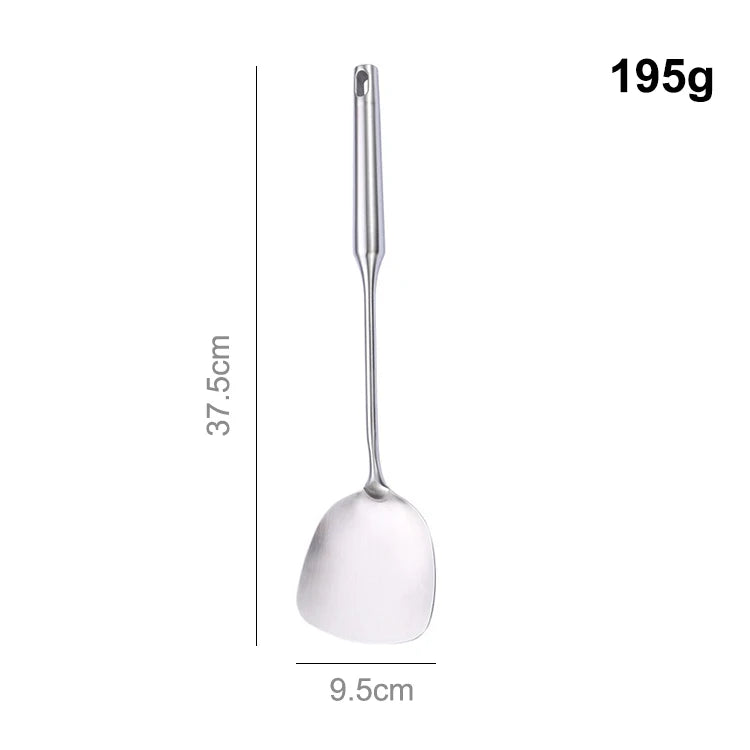 9Pcs High Quality Stainless Steel Kitchen Utensils Set Cooking Tools Restaurant Stainless Steel Kitchen Tools Cooking Equipment
