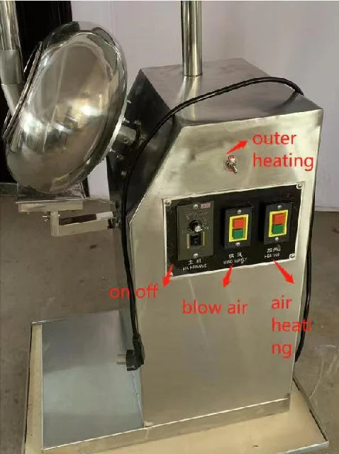 Automatic Candy Machine Small Chocolate Panning Machine Sugar Coating Pan