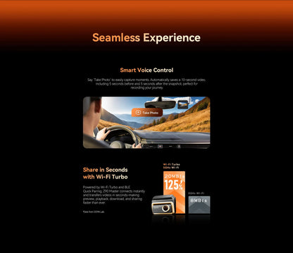 DDPAI Z90 Master/Z90 Pro /Z90  Series Flagship Dual Lens Triple Vision Car Dash Cam Video Recorder ADAS WDR Loop Recording Touch