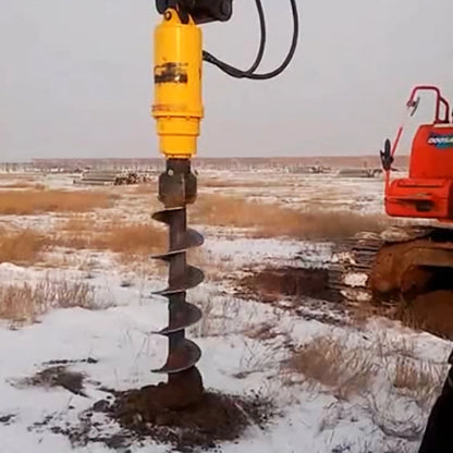 YA18000 Top-level High Quality Hydraulic Earth Auger Spiral Drilling Digga Auger Excavator Auger Attachment
