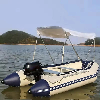 Latest Design  Kayak Fishing Boat with Motor Factory Inflatable Boat with air Deck Floor Inflatable Boats for CE Certification