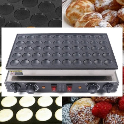 50 Holes Mini Pancake Maker Muffins Machine Electric Waffle Maker Poffertjes Maker