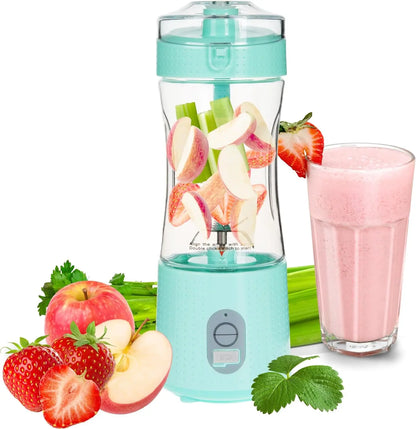2024 Hot Sale DENORGIN A1 Portable Juicer Blender 350ml USB & Battery Operated Household Use with LFGB CE ROHS Certifications