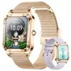 LIGE BW0544 Smart Watch for Women Make Answer Call Fitness Tracker Heart Rate SpO2 Monitor Smartwatch for Android Phones iPhone